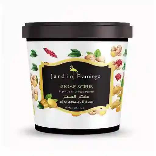 Jardin Flamingo Sugar Scrub – With Argan Oil & Turmeric Powder