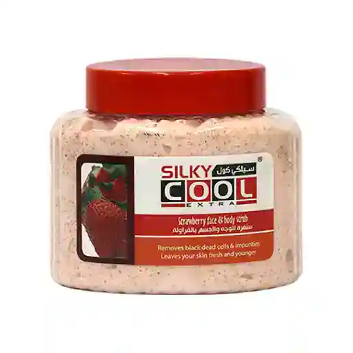 Silky Cool Strawberry Face and Body Scrub