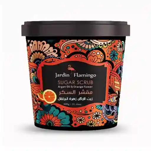 Jardin Flamingo Sugar Scrub – With Argan Oil & Orange Flower