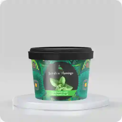 Jardin Flamingo Mint Face Mask