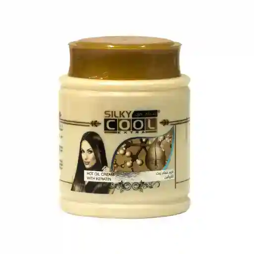 Silky Cool Hot Oil Cream With Keratin