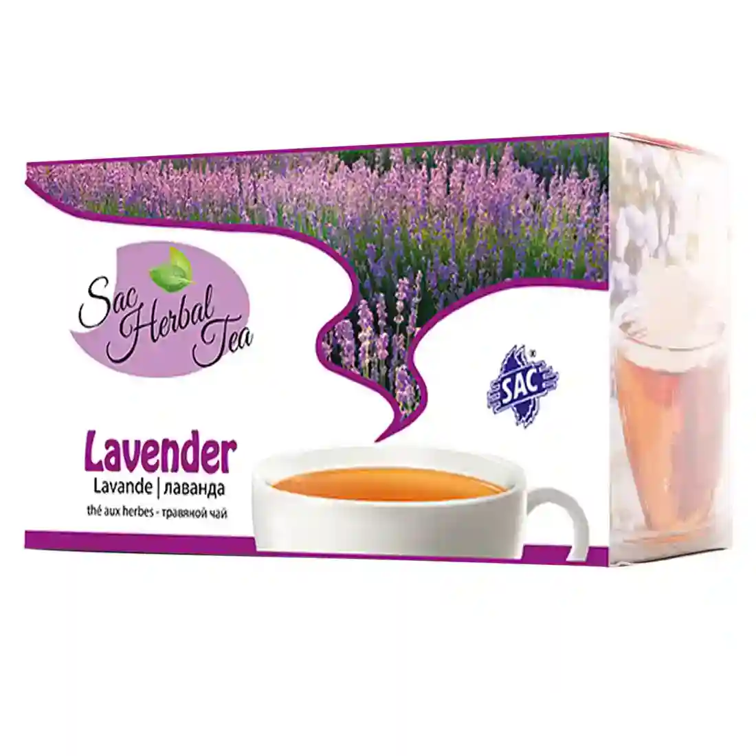 Lavender Herbal Tea (20 Bags Per Box)