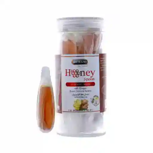 Hemani Honey With Ginger Spoons (10 Spoons)